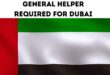 General Helpers Required for Dubai