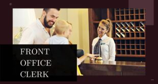 Front Office Clerk jobs for Dubai