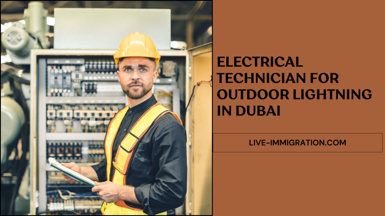 Electrical Technician for Outdoor Lighting in Dubai