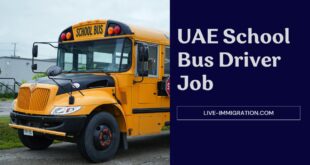 School Bus Driver Job in UAE Dubai